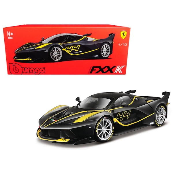 Bearhug B Ferrari FXX-K No.44 Black Signature Series 1-18 Diecast Model Car BE1340395 - main